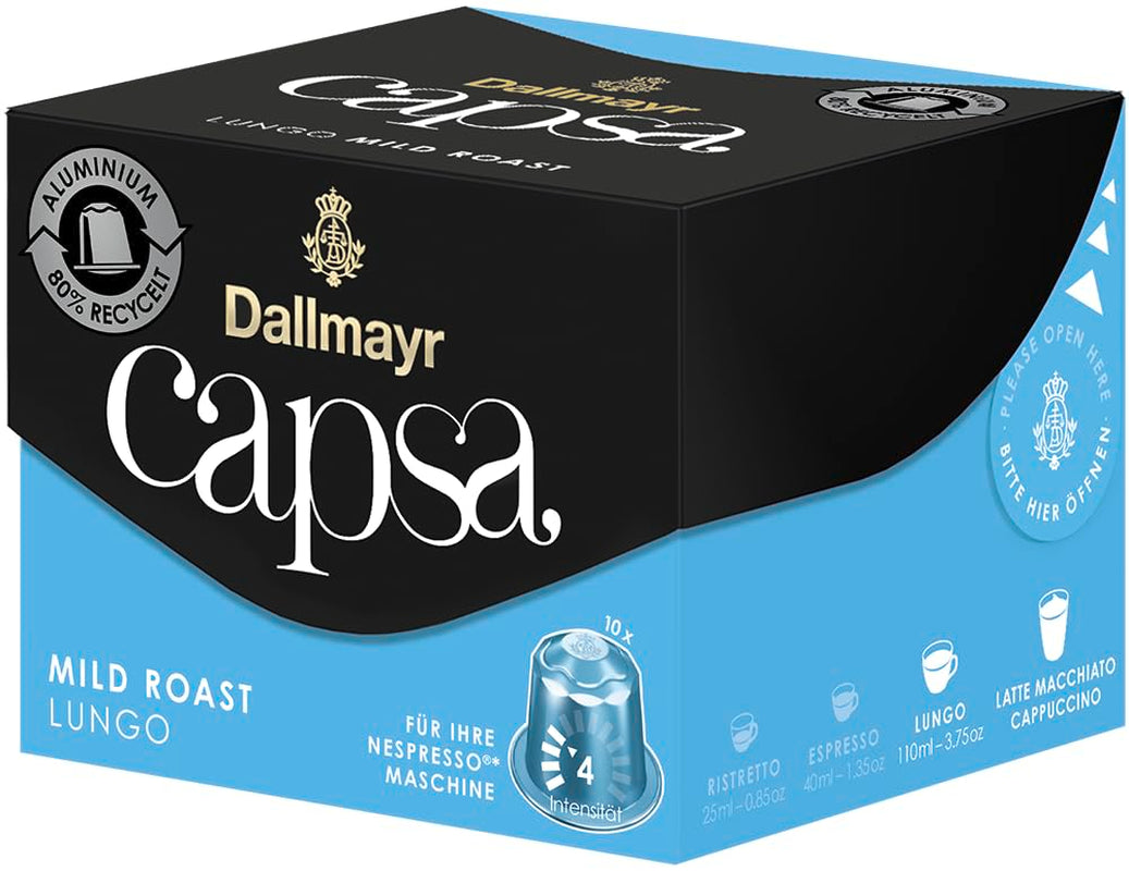Capsa Lungo Rôti Doux 10 Kapseln
