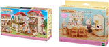 5716 Maison de ville avec grenier - Maison de poupée et - 5340 - Maison de campagne Salon NOUVEAU Plastique Petit Multicolore