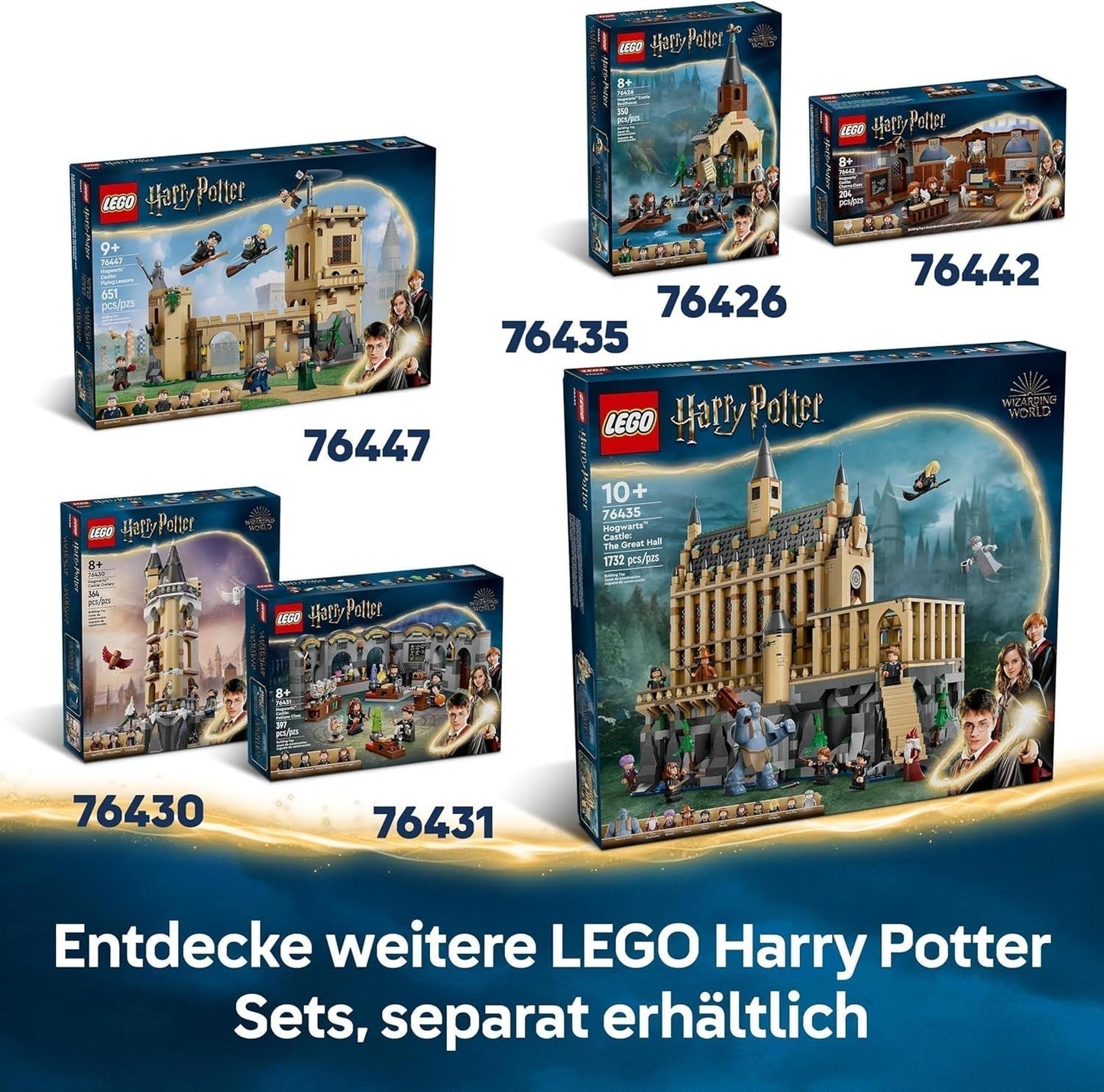 LEGO Harry Potter Adventures with The Travelling Knight - Ensemble de construction 5 figurines dont Ernie Prang, Stan Shunpike et le bus Padfoot Jouet pour les fans du monde sorcier Garçons et filles 8 ans 76446 Jeux de construction Beuche den LEGO-Store