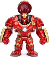 Jada Toys Marvel Figure Hulkbuster & Ironman, Casque ouvert et fermé, Figurines à collectionner, Ensemble, Moulé sous pression, Rouge, Taille: 6 pouces Hulkbuster & 2 pouces Ironman Action figures Naty Shop