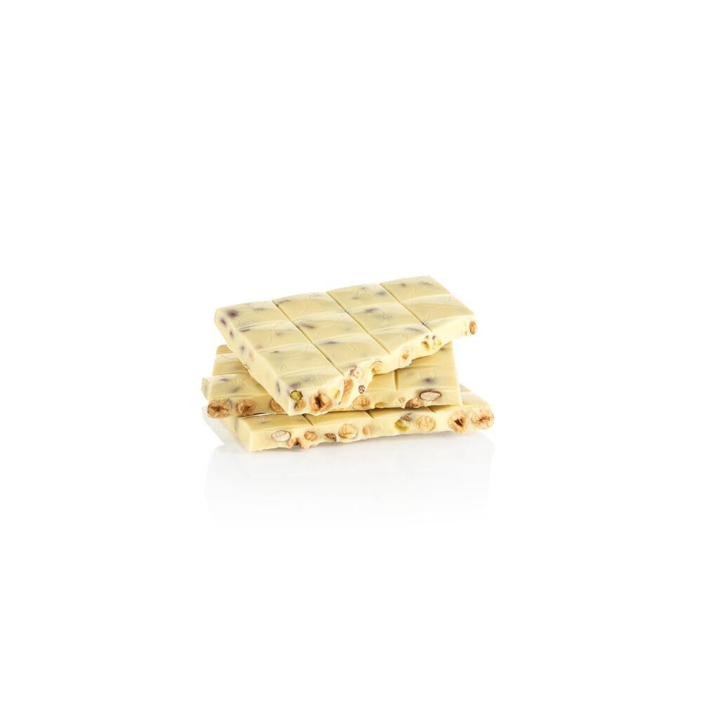 Venchi - Maxi Barre de Chocolat Blanc, Salée, 600g, Sans Gluten, Sans Colorants Artificiels et Sans Conservateurs
