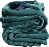 Couverture confortable, polyester, bleu, 150X200 Cm lits et couvertures De Witte Lietaer lac vert vert 150X200