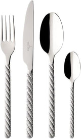 Villeroy Et Boch - Ménagère Montauk, différentes tailles, acier inoxydable Cuisine Naty Shop 24 pièces