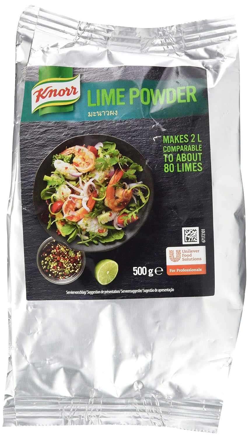 Knorr Kokosmilch Pulver (Lait en poudre aus 20 frischen Kokosnüssen, ergibt 6,6 Liter Kokosmilch) 1er Pack (1 x 1 kg)