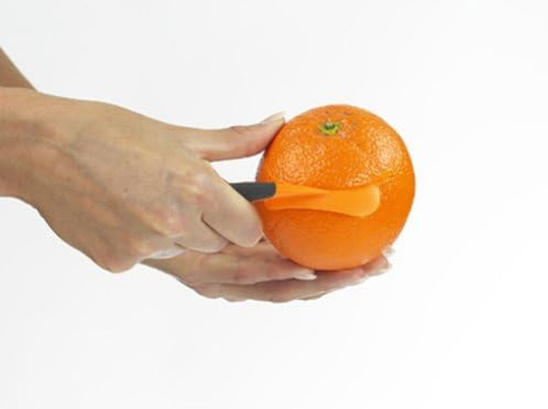Lurch 10047 Éplucheur à Orange avec Lame en Nylon pour un Nettoyage Facile Eplucheur Naty Shop
