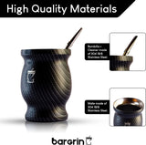 Mate Tea Set - Mate Mug - Mate et Bombilla Set - Tasses à thé - Double Wall Design Mate Mug - Yerba Mate Mug Set
