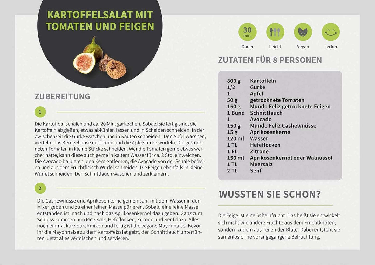 Mundo Feliz Figues séchées issues de l'agriculture biologique, 2 x 500 grammes Produits déshydratés Naty Shop