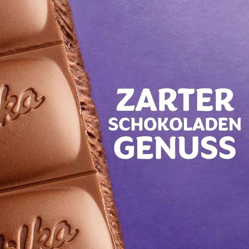 Noisettes entières au chocolat Milka Extra - Chocolat au lait alpin aux noisettes entières croquantes - 12 x 190g