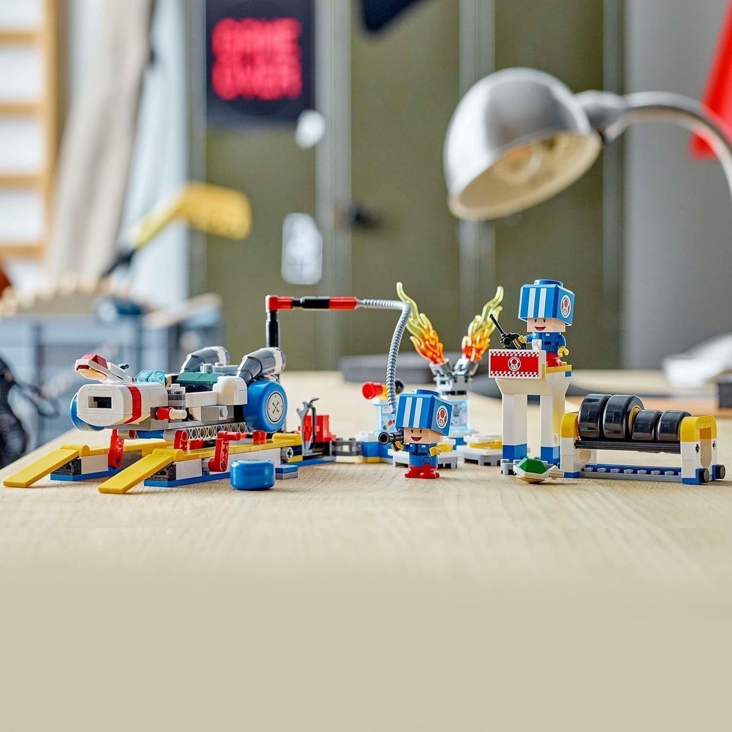 LEGO Super Mario : Mario Kart - Toad's Workshop, personnage Nintendo, jouet personnalisable, coffret d'aventure, cadeau pour garçons, filles et joueurs à partir de 8 ans 72035 Jeux de construction Besuche den LEGO-Store