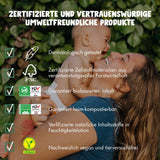 Lingettes Naty pour bébé | 100 % à base de plantes et sans parfum pour les peaux sensibles | Lingettes sans plastique et certifiées compostables avec de l'eau purifiée à 98 % | 672 lingettes (12 paquets)