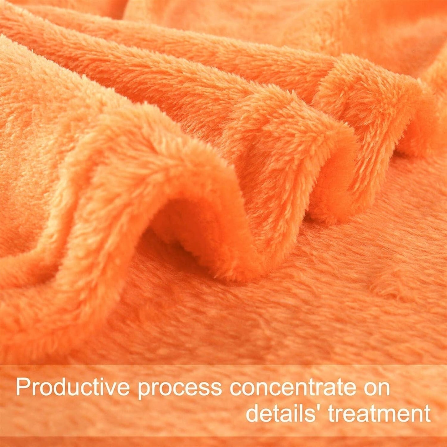 Sourcing Map Couverture douillette couvre-lit couverture polaire douce et chaude comme couverture de canapé couverture de canapé salon et couverture câline couverture en laine douce en peluche Orange 150X200Cm Lits et couvertures Besuche den uxcell-Store