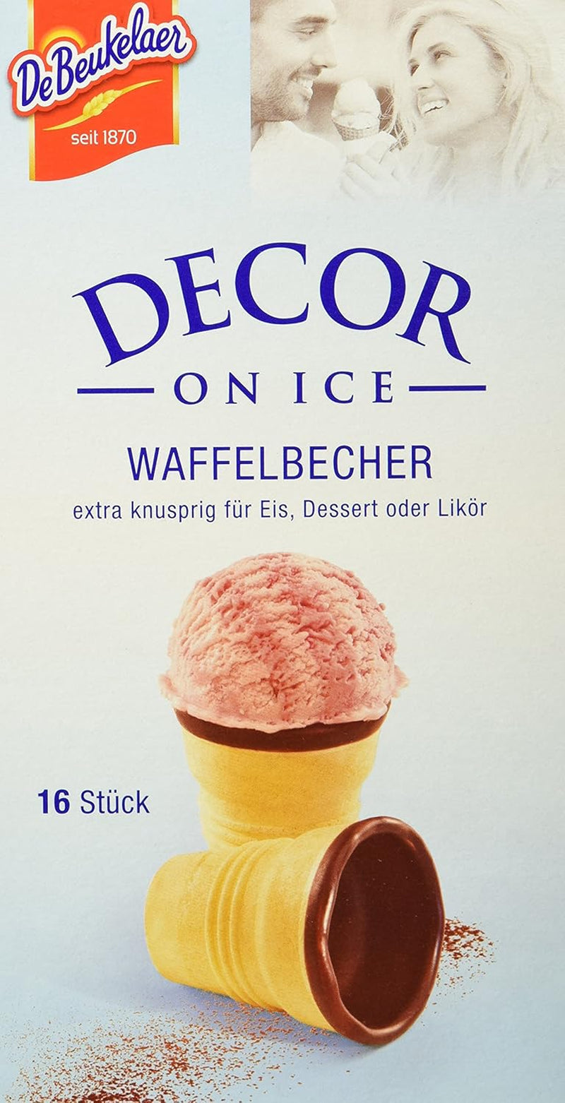 Debeukelaer Decor on Ice - Paquets de gaufres, paquet de 12 (12 x 60g)