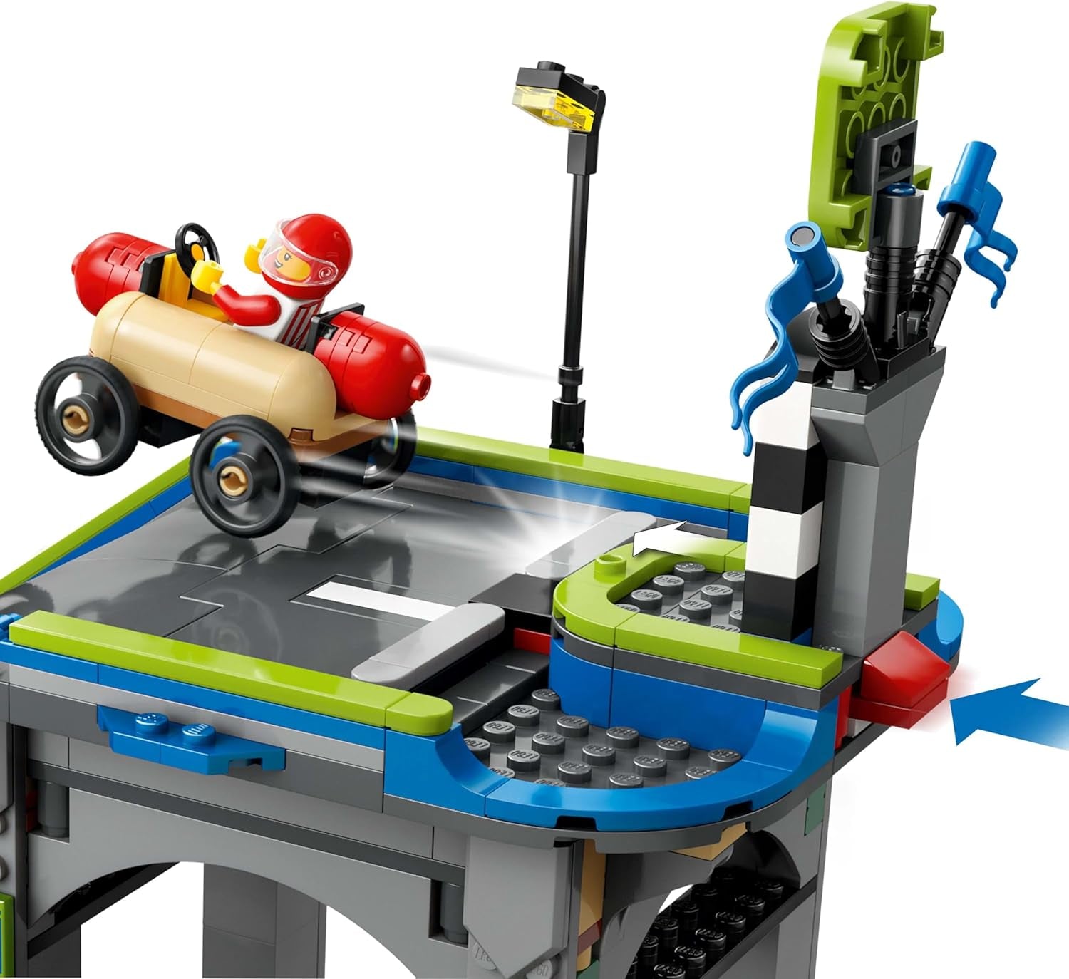 LEGO City No Limits : Course de caisses à savon avec rampe - Jouet de construction pour garçons et filles à partir de 6 ans - Set avec 2 boîtes à savon et 4 figurines de Racer - Idée cadeau pour les enfants 60460 Jeux de construction Besuche den LEGO-Store