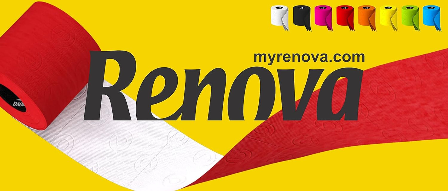 Papier toilette Renova Super Blanc - 12 rouleaux