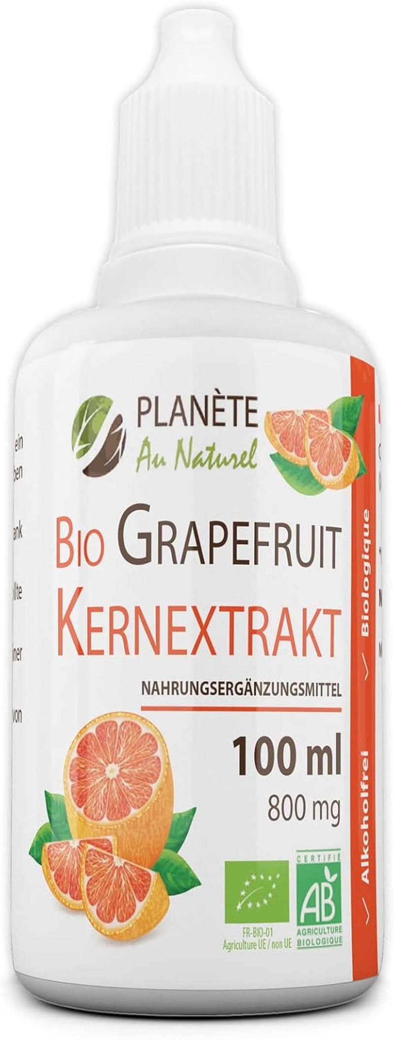 Extrait de pépins de pamplemousse bio 50 ml - sans alcool Arome Naty Shop 100 ml