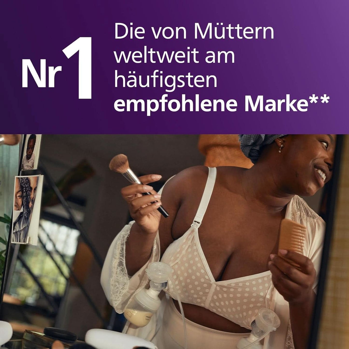 Pompe à lait électrique Philips Avent Natural Motion - Set Zum Abpumpen, Aufbewahren Und Füttern Inkl. Flaschen, Schnuller Und Becher (Modèle SCD340/31) Accessoires d'alimentation et d'allaitement Bebe Naty Shop