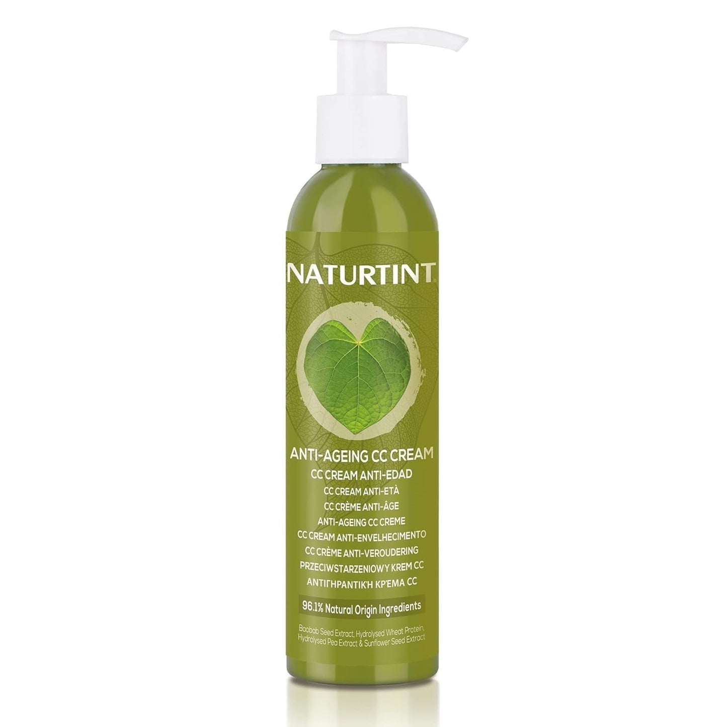 Crème CC teinte naturelle. Masque capillaire sans rinçage. Pour cheveux secs et abîmés. Répare et hydrate. 96% d'ingrédients naturels. 200 ml Naty Shop Masque Capillaire 200 Ml (1 paquet)