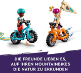 LEGO Friends Cosy Huts At Adventure Camp, ensemble de jeu de rôle en plein air, jouet pour enfants pour filles et garçons à partir de 7 ans avec 3 figurines et renard, jouet de camping 42624 sets de construction Besuche den LEGO-Store
