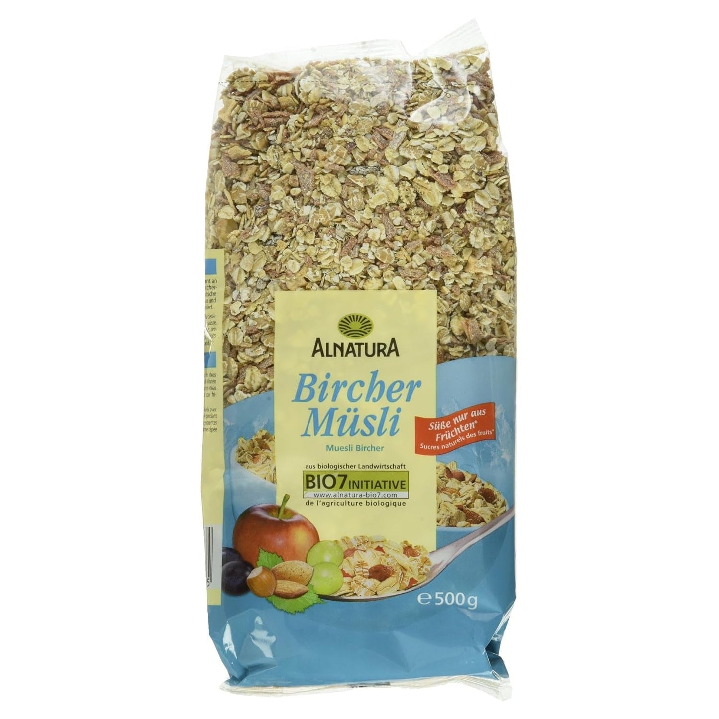 Muesli Bircher bio, végétalien (1 x 500 g)