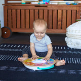 Baby Einstein, Hape, Cal's Smart Sounds Symphony Magic Touch Jouet d'activité électronique en bois en 3 langues (anglais, français et espagnol), 3 modes, à partir de 6 mois Jouets pour bébés Naty Shop