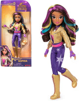 Unicorn Academy Deluxe Masked Ball Sophia - poupée de 24 cm de la populaire série Netflix avec 2 tenues, habillage classique et jeu de rôle, à partir de 4 ans Naty Shop Dolls Habillage de poupée Sophia