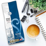 Helmut Sachers Kaffee - Mélange viennois, force 3/5, 100 % Arabica, grains de café entiers, 6 X 500G Naty Shop