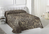 VIALMAN Couverture légère Sofia 29, Coton Polyester, Marron, Cama 135 : 230 X 270 Cm Lits et Couvertures Besuche den VIALMAN-Store