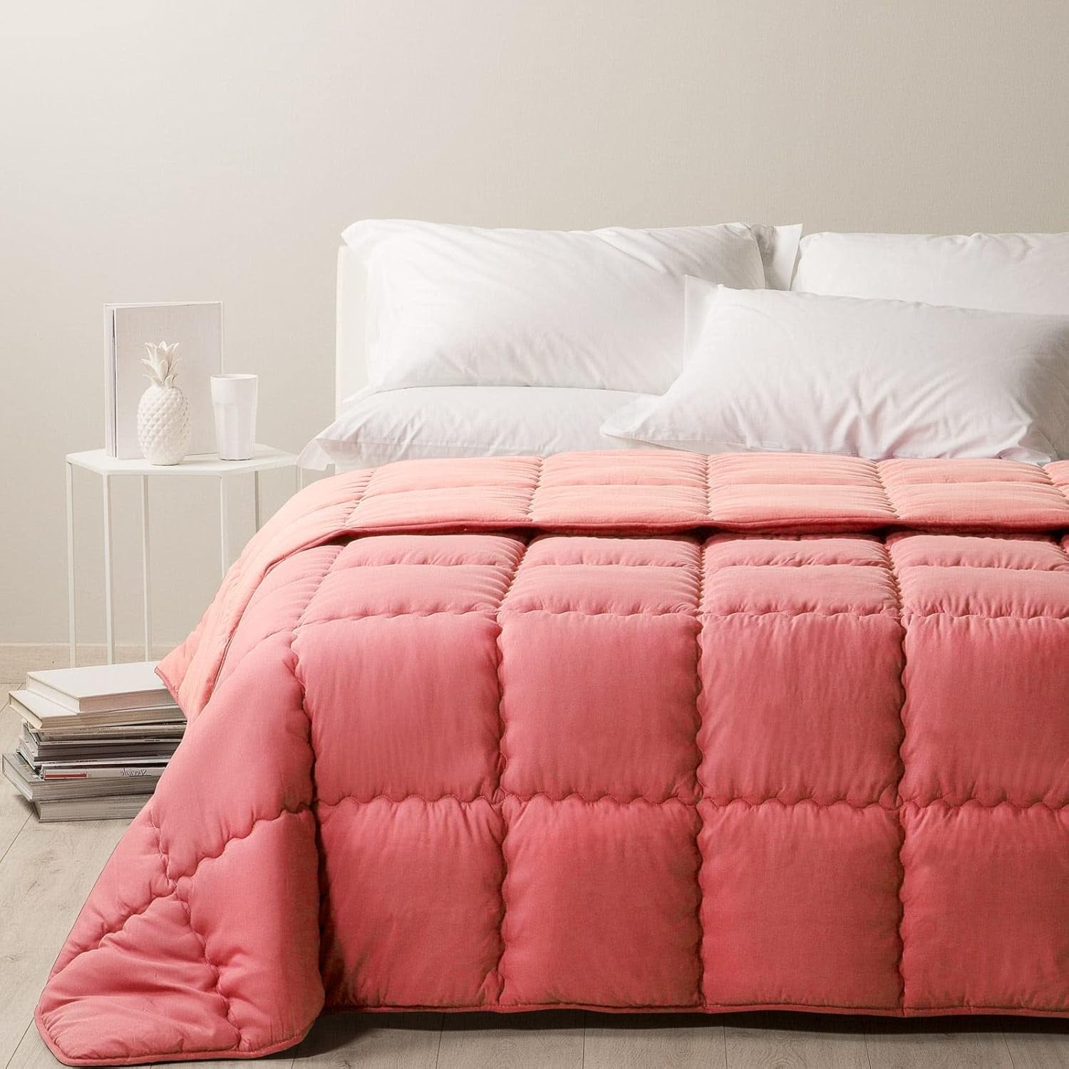 Caleffi Modern Couettes et couettes Naty Shop Rose rose Singola Small