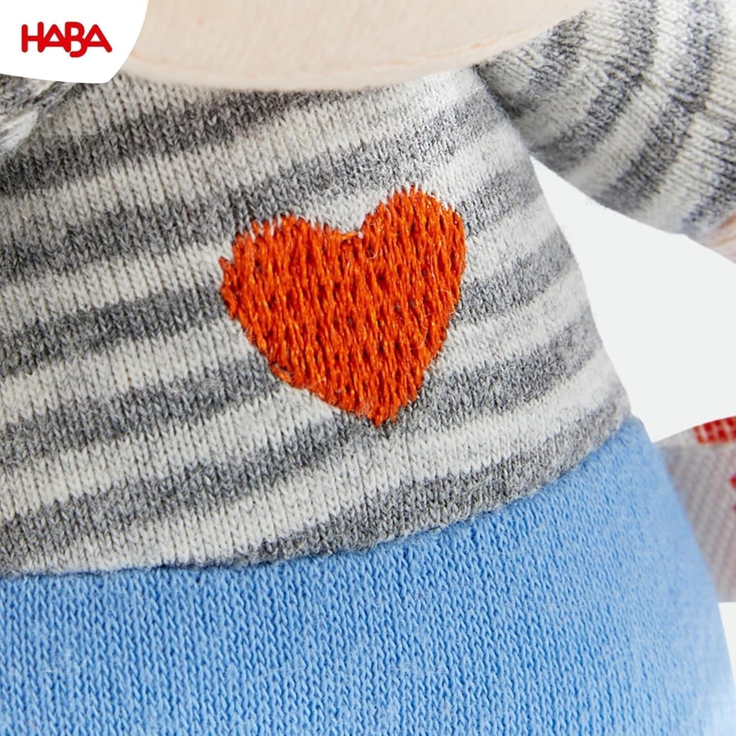 HABA Tapis Ange Gardien - Poupée textile en peluche (15 cm), cadeau de bienvenue idéal pour bébés et jeunes enfants - lavable à 30°C - 2011869001 Poupées Naty Shop