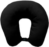 Lemos Home Oreiller cervical avec rembourrage en microfibre, oreiller de soutien du cou, oreiller de voyage confortable pour avion, voiture, bureau, idéal pour le camping, les vacances et les gadgets de voyage (vert menthe)