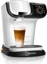 Tassimo My Way Machine à expresso avec 2 capsules TAS6502 avec filtre à eau, plus de 70 boissons, personnalisation des boissons, variété de café, préparation facile, 1500 W, noir