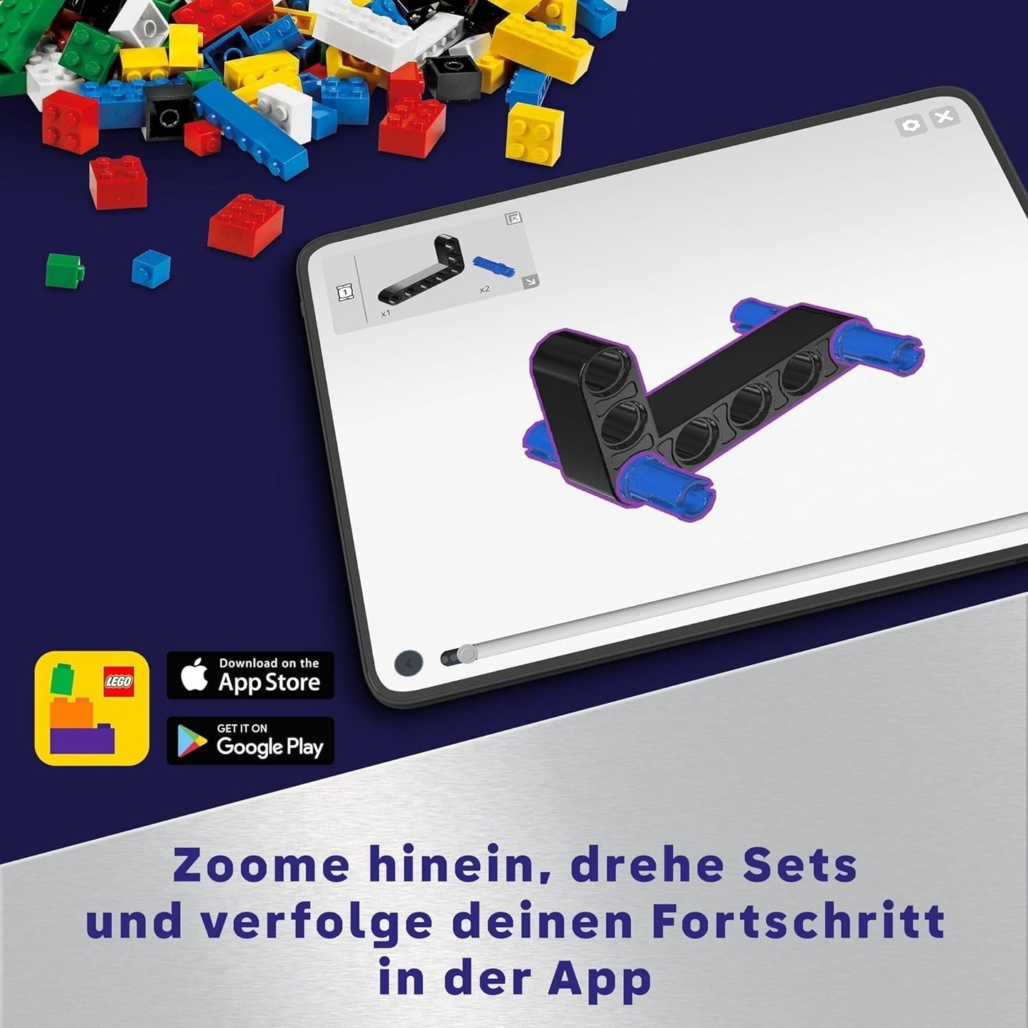 Véhicule de transport spatial LEGO Technic LT78, ensemble de construction spatiale pour voyages d'exploration et aventures spatiales, expérience de jeu imaginative pour garçons et filles, cadeau pour les enfants de plus de 8 ans 42178 Ensembles de construction Besuche den LEGO-Store