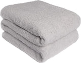 Brentford's Teddy Couverture polaire grande couverture de lit en peluche super douce et chaude pour canapé-lit noir - 150 x 200 cm Lits et couvertures Besuche den Brentfords-Store Gris argenté 125 x 150 cm