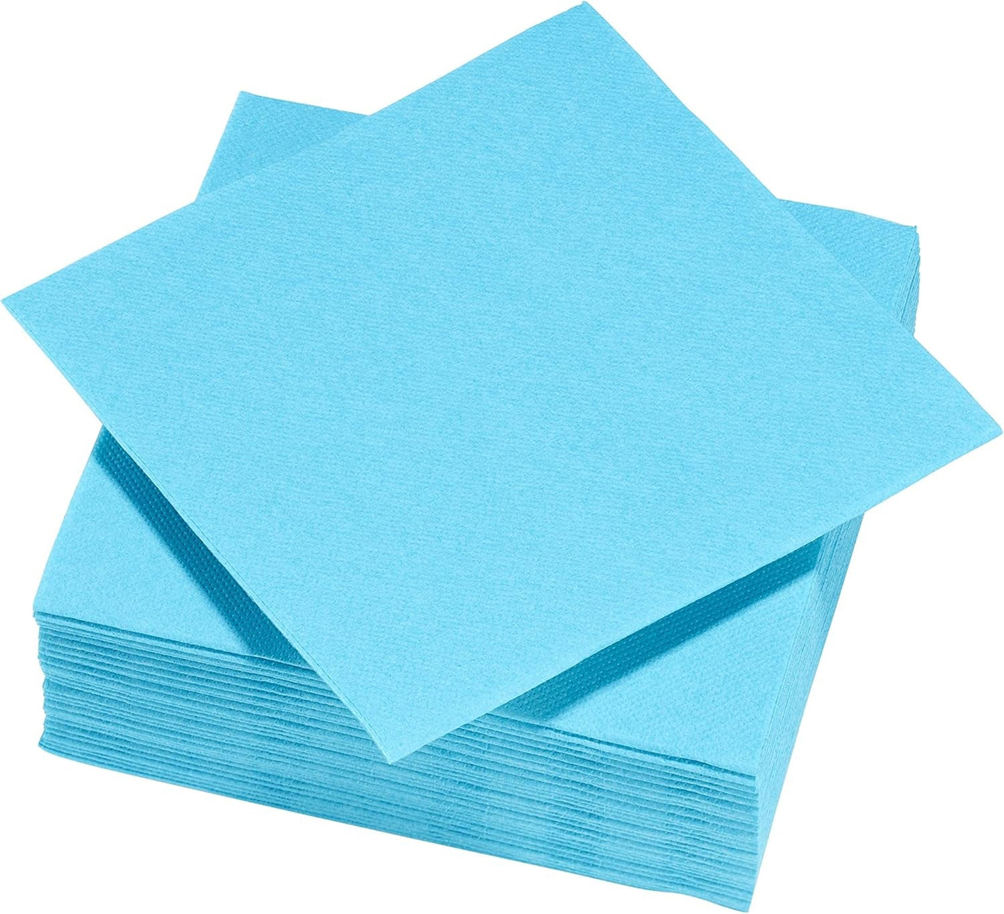 - Serviettes en papier Tex Touch - Coloris rose - Serviettes certifiées Fsc® - Recyclables et biodégradables - Paquet de 50 serviettes roses format 24 X 24 Cm