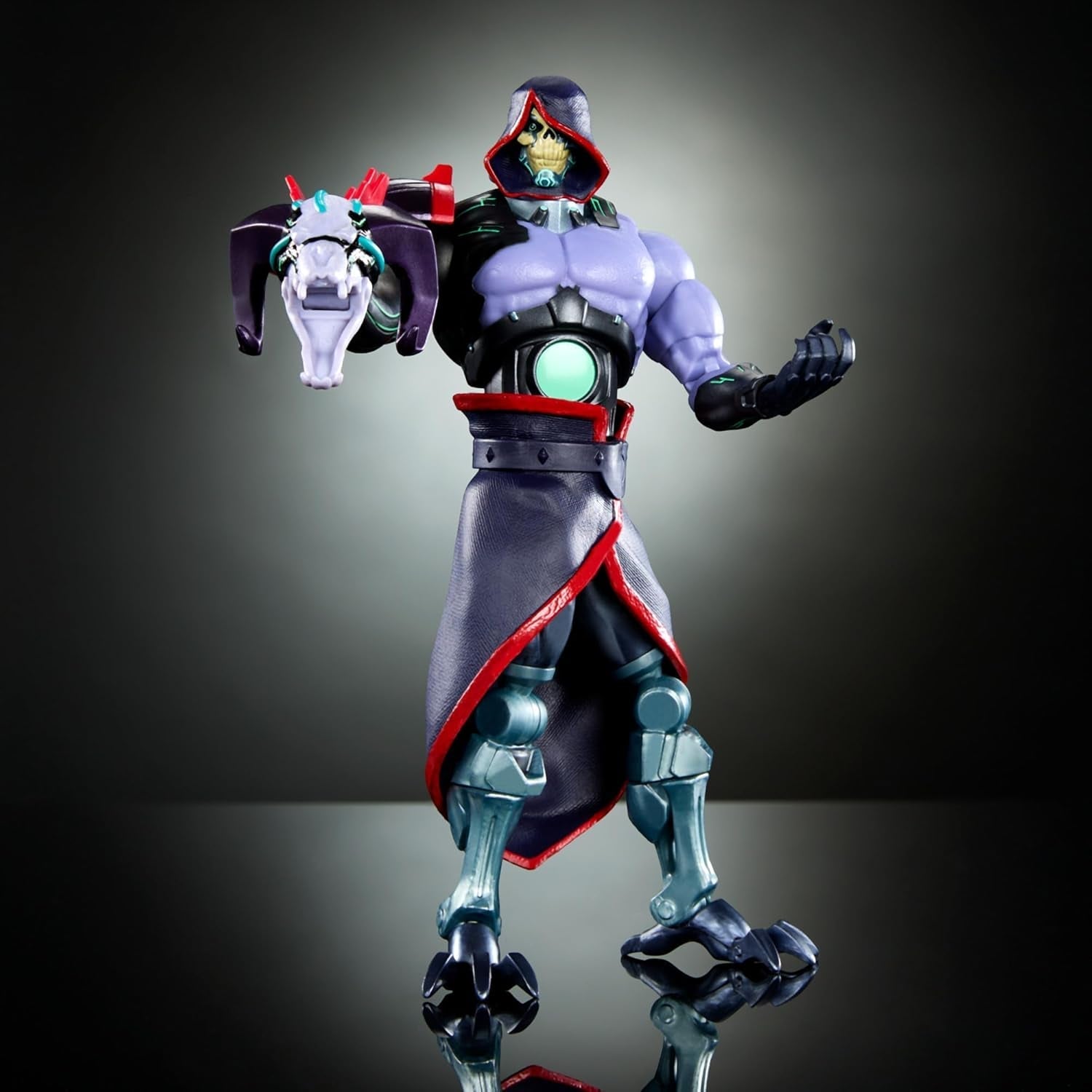 Masters of the Universe : Revolution Masterverse Skeletor Action Figure Figurine à collectionner avec 30 points de mouvement et bras robotique mobile Motu Toy HYC46 Figurines Naty Shop