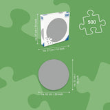 Ravensburger - Puzzle pour adultes - Puzzle rond de 500 pièces - Convient à partir de 12 ans - Insectes (roue chromatique) - Puzzle fabriqué en Europe - 12000820 Puzzle Naty Shop