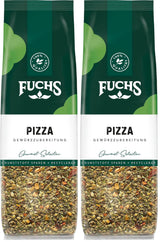 Fuchs Gewürze - Pizza Gewürzzubereitung en Nachfüllbeutel recyclable, Gewürzmischung mit Italianen Kräutern, idéal pour Bruschetta - 30 g