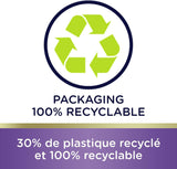 Papier toilette rembourré (12 paquets de 7 rouleaux) - doux et confortable - respectueux de l'environnement - durable
