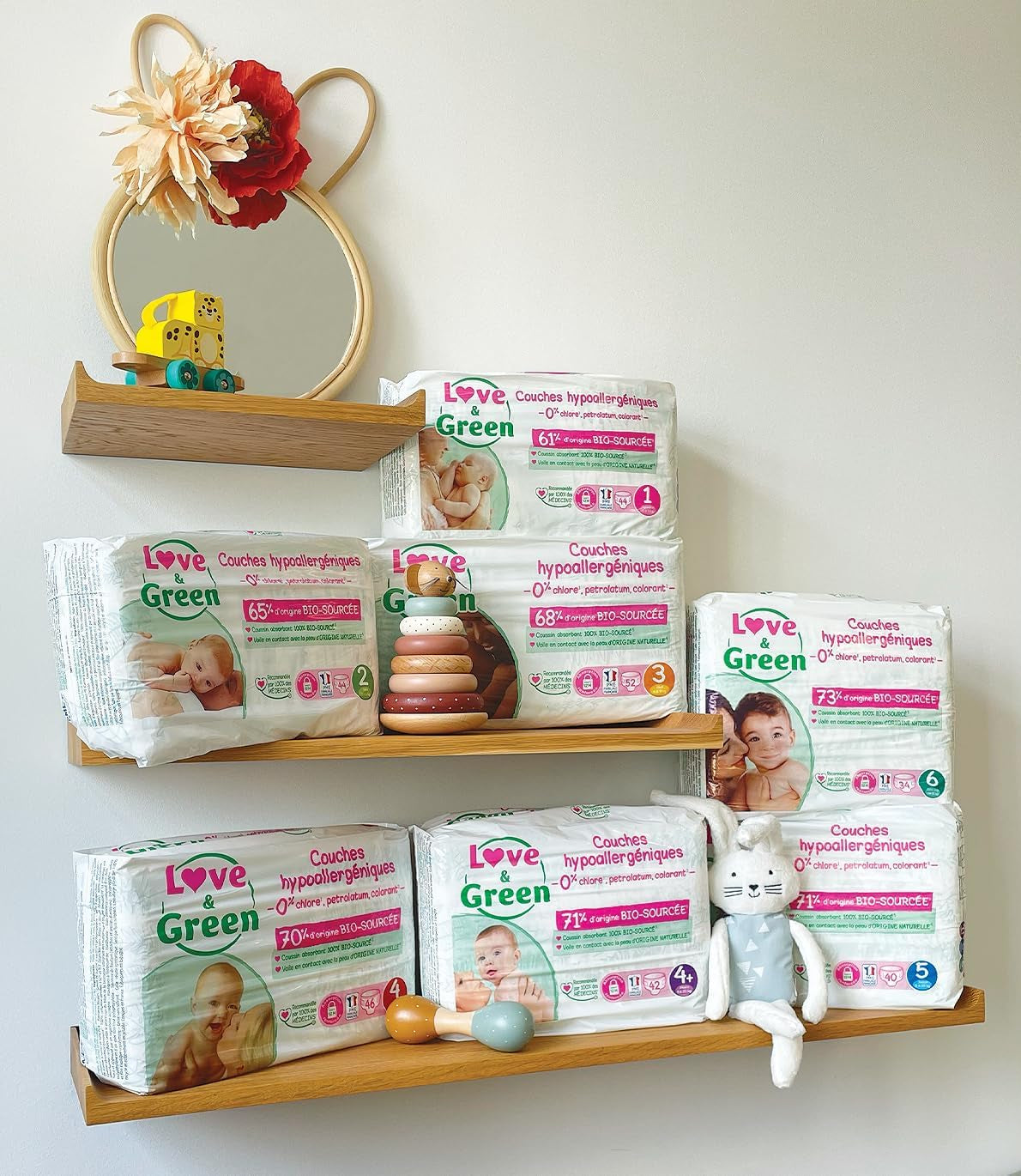 Couches hypoallergéniques pour bébés