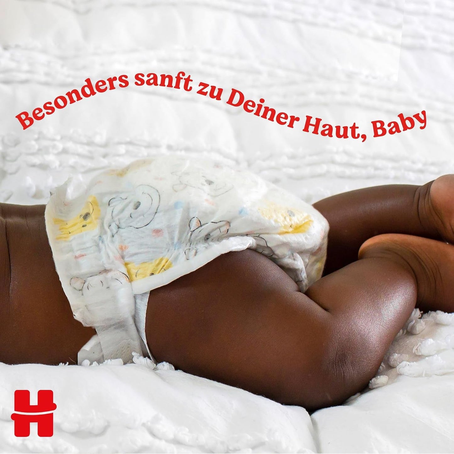 Couches pour nouveau-nés Huggies, taille 2, 116 couches (2 x 58), boîte d'un demi-mois