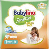Couches bébé Sensitive taille 4, Maxi (8-13 kg), 20 pièces
