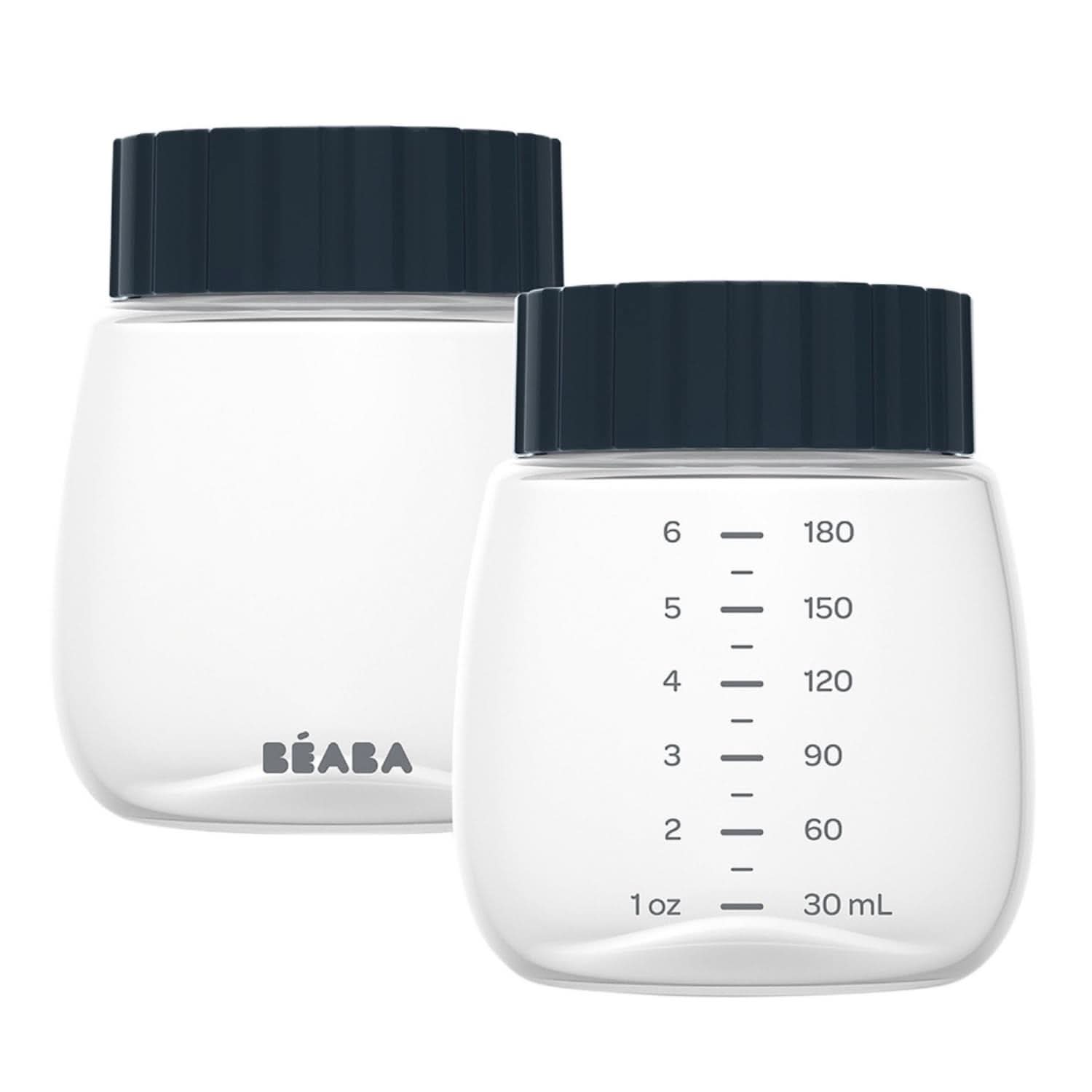BÉABA, Beaba 2 biberons pour conserver le lait maternel, 180 ml Alimentation et Accessoires d'Allaitement Boutique Bebe Naty