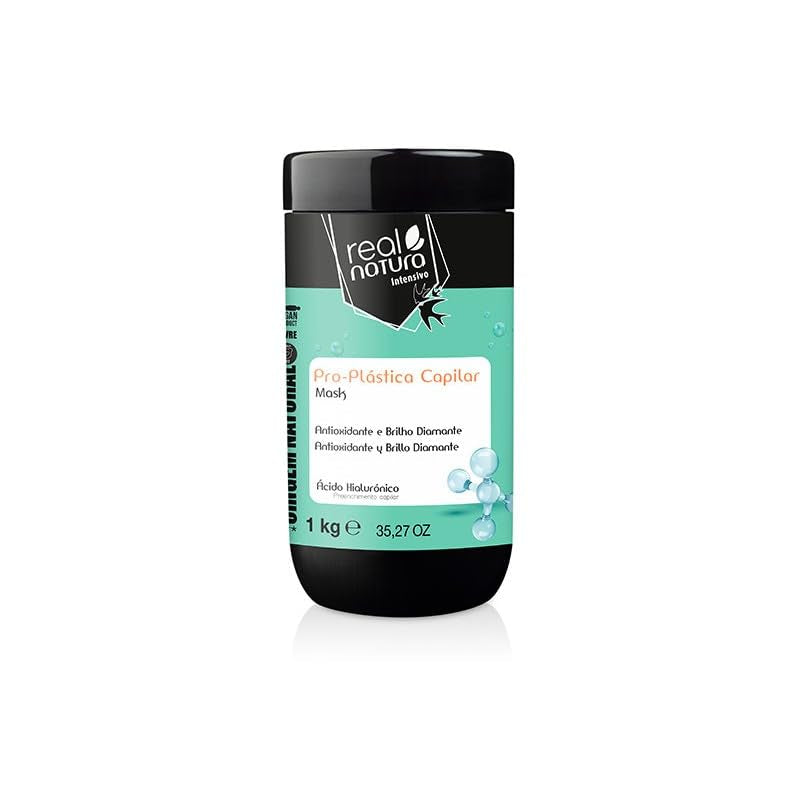 - Masque réparateur et nourrissant intensif Pro-Plastic sans sel Hydratation et brillance Eco Friendly 1000g Naty Shop Masque capillaire Titre par défaut