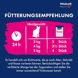 Vitakraft Poésie Délice, nourriture humide pour chat, nourriture pour chat en sauce, à la dinde, en vrac, sans sucre ni céréales ajoutés (23 x 85g)