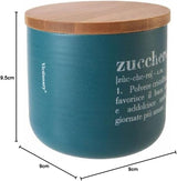 Théière en porcelaine New Bone Victory Shades 500 ml avec couvercle en bambou