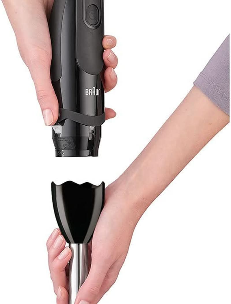 Braun Household Multiquick 5 MQ 5237 BK Batteur sur socle 0,5 L Schwarz 1000 W Cuisine Naty Shop