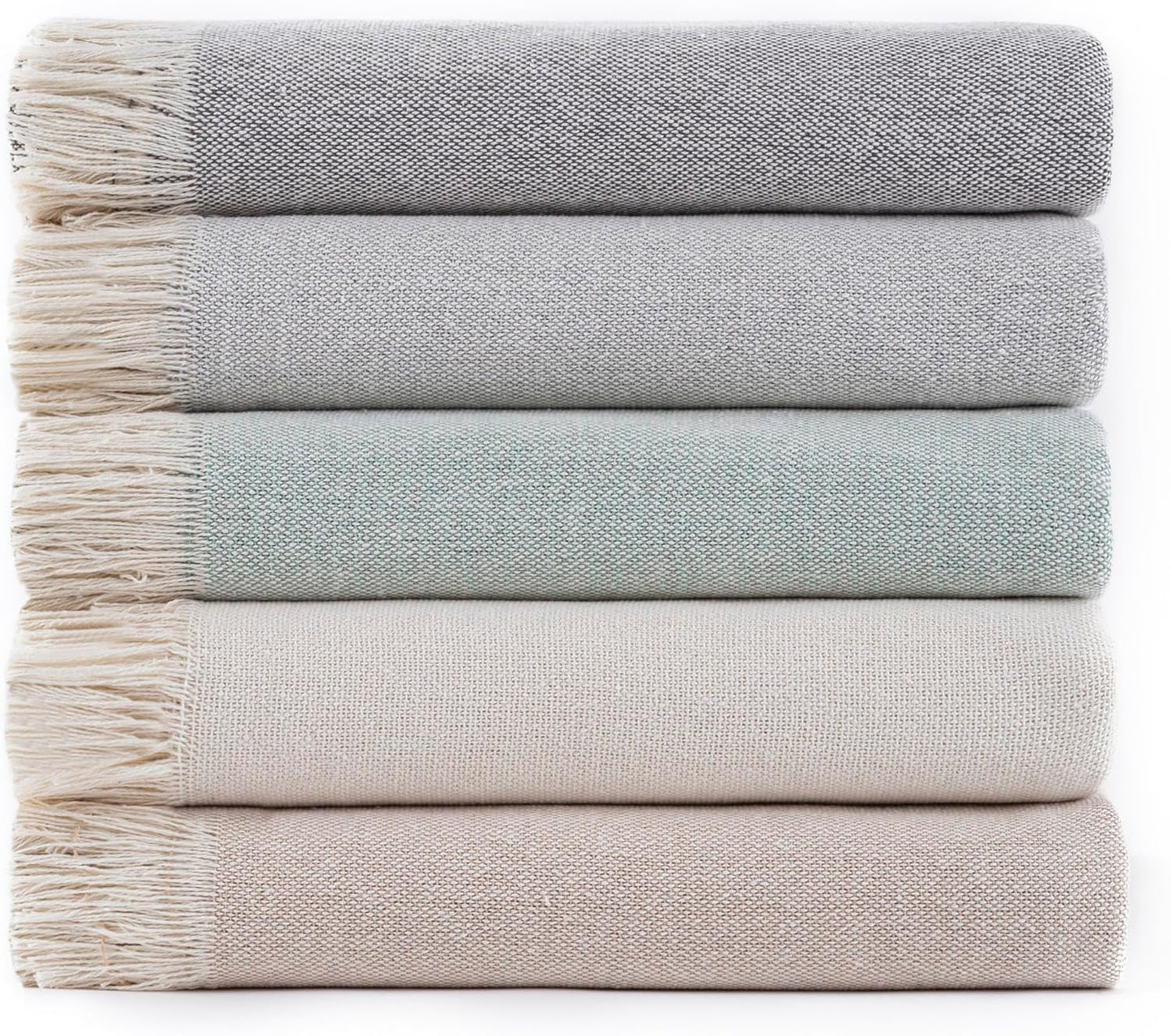 Couvre-lit multifonctionnel, couvre-lit, couvre-lit, housse de canapé, Jarapas, couleur unie (180 X 260 cm, gris foncé). Lits et Couvertures Besuche den Todocama-Store Gris foncé 180X260