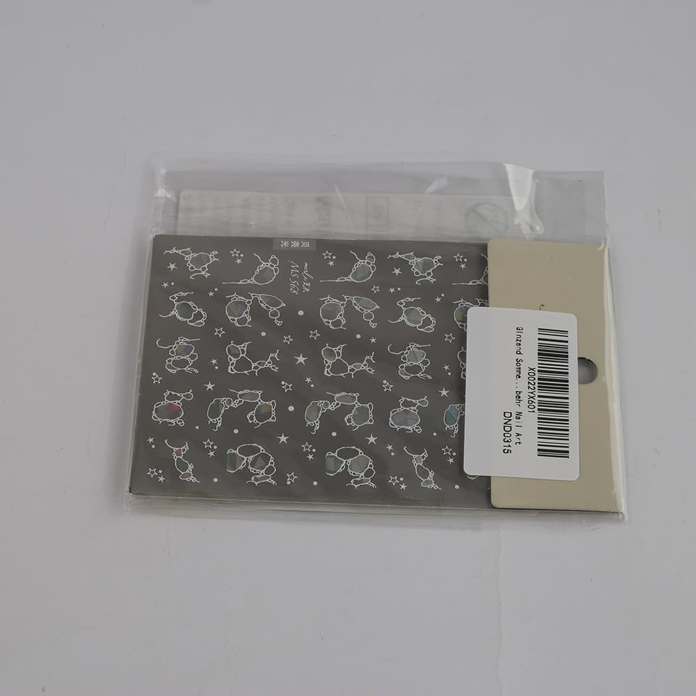 Autocollants pour ongles pailletés Vagues d'eau d'été Nail Art étoilé Fantaisie Vagues d'eau de mer Dessins d'ongles Autocollants pour ongles Vagues d'eau de mer Accessoires pour ongles Nail Art