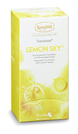 Teavelope "Lemon Sky" - Thé aux fruits au goût de citron, 25 sachets de thé, 50 g