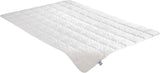 Couette Irisette en soie lavée - Fabriquée en Allemagne - Couette en 60% soie sauvage, 40% coton, Incl. sac de rangement, 135 X 200 Cm, certificat Oeko-Tex Quilts et couettes Naty Shop 135 X 200 Cm